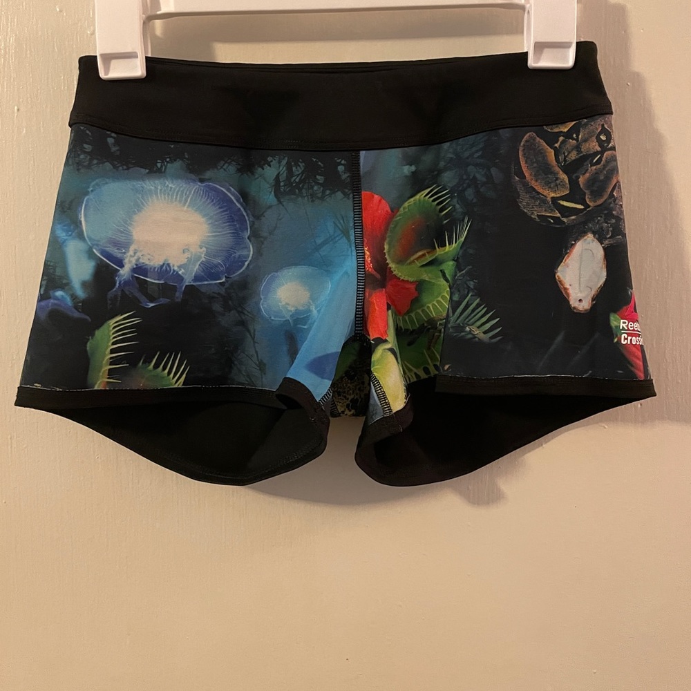 Reebok CrossFit: Women’s Reversible: Rainforest Animal Shorts